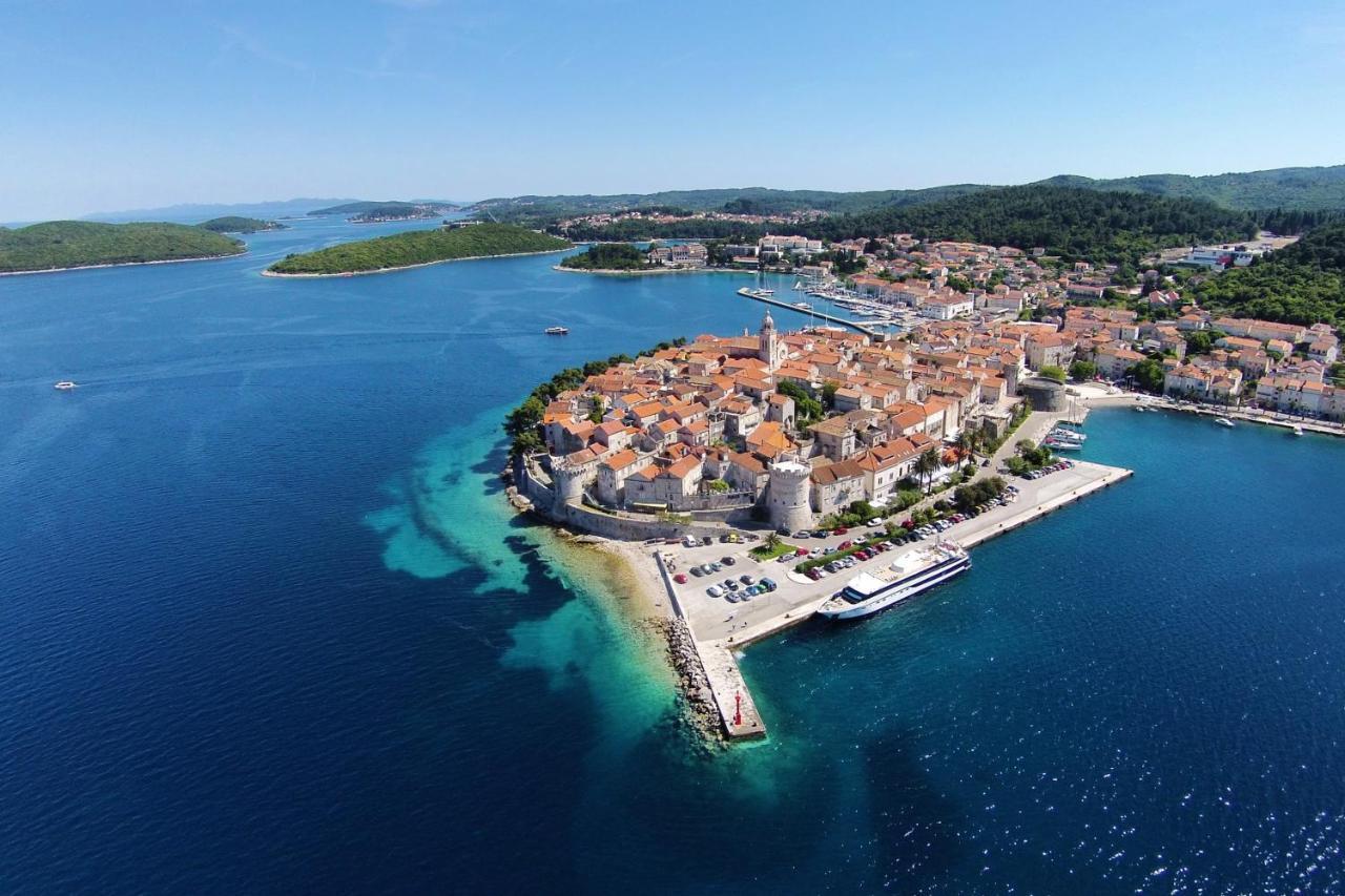 Apartments By The Sea Korcula - 4407 ルンバルダ エクステリア 写真